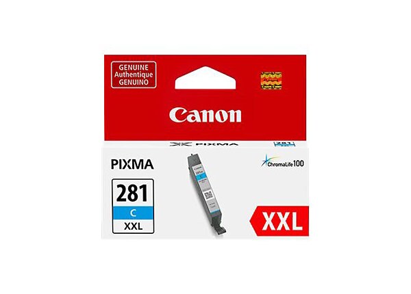 Canon CLI-281 XXL Original Inkjet Ink Cartridge - Cyan - 1 Each 1980C001