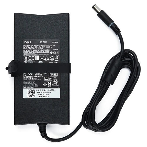 Dell 130-Watt 3-Prong AC Adapter with 6 ft Power Cord 492-BBGP