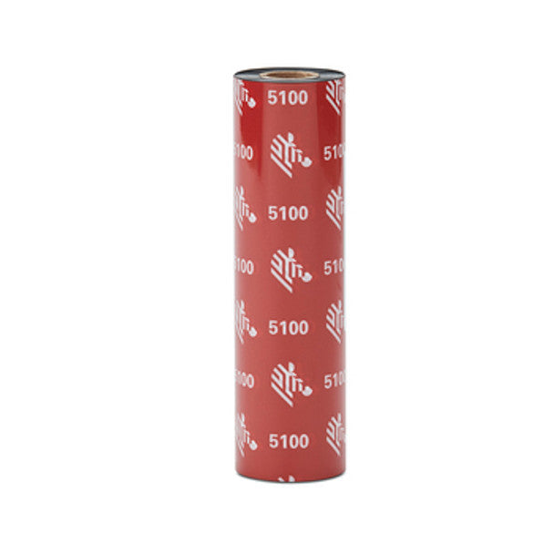 Zebra Resin Ribbon 2.36inx1476ft 5100 Premium 1in core 05100BK06045