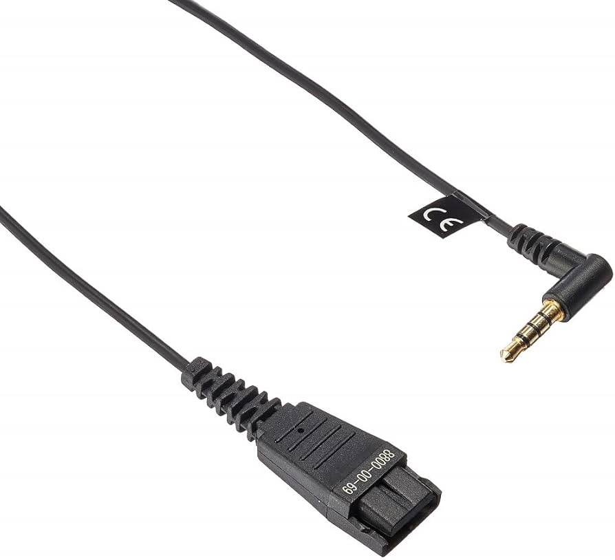 Jabra Mini-phone/Quick Disconnect Audio Cable 8800-00-69