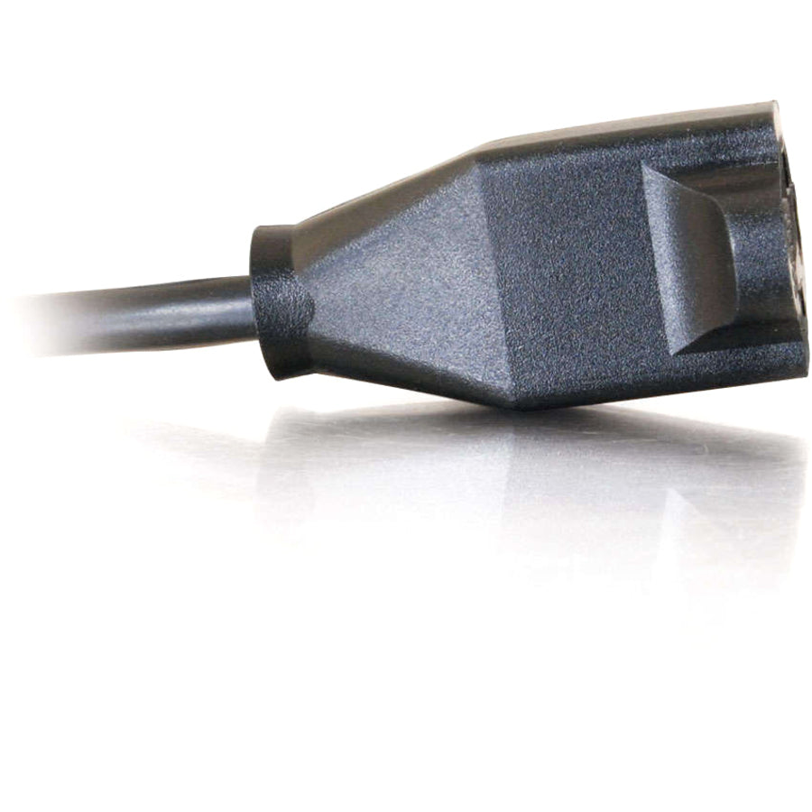 C2G 3ft Outlet Saver Power Extension Cord 03114