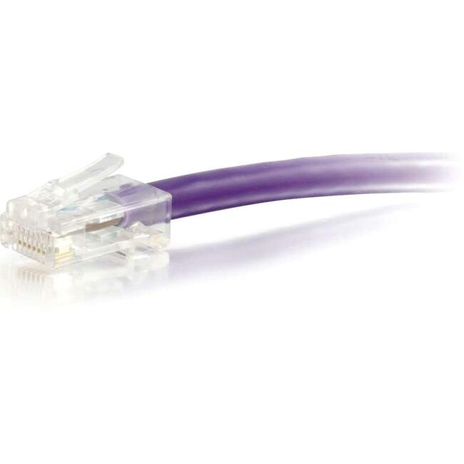 C2G 3 ft Cat6 Non Booted UTP Unshielded Network Patch Cable - Purple 04213