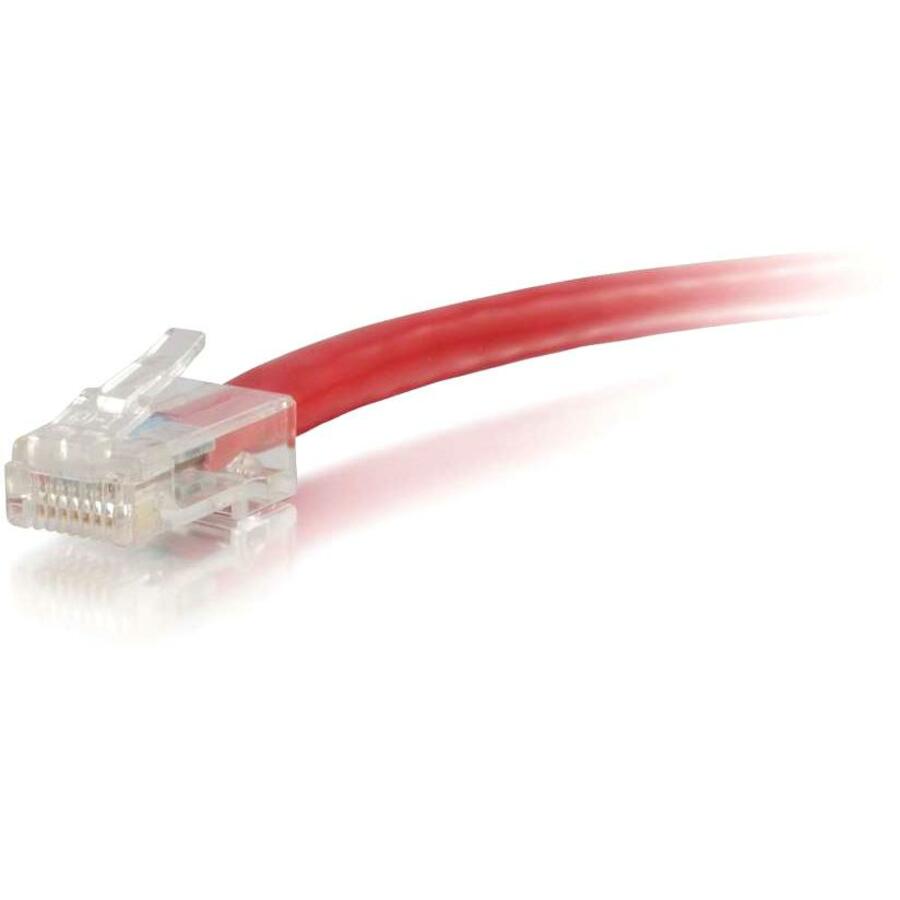 C2G 7ft Cat6 Ethernet Cable - Non-Booted Unshielded (UTP) - Red 04154