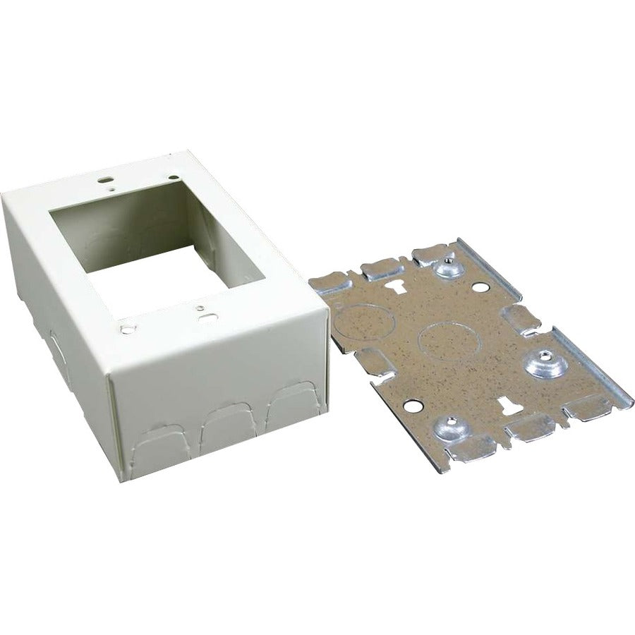 C2G Wiremold 700 Single Gang Switch and Receptacle Box Fitting 16172