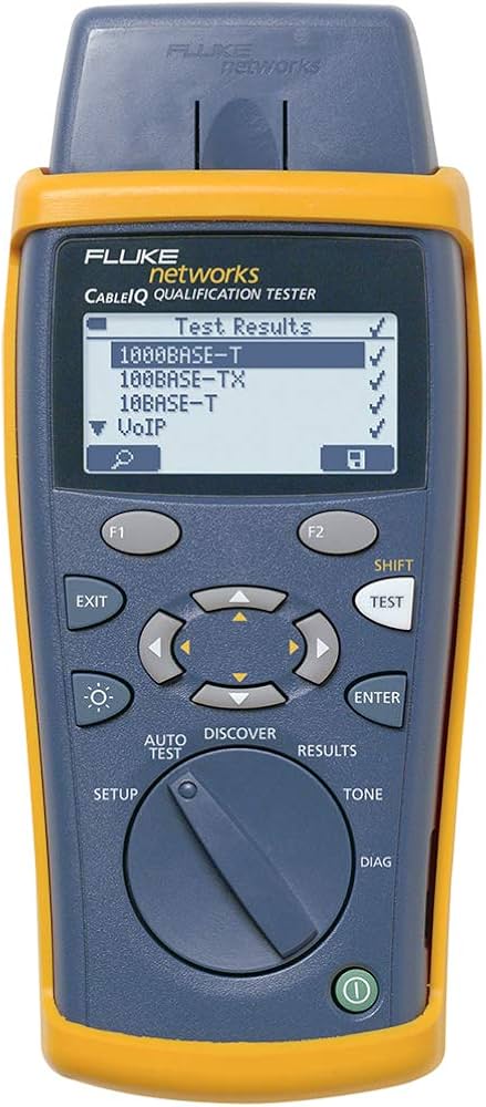 Fluke Networks Cable IQ Qualification Tester - Inside Wiring/Coax Qualification Tester CIQ-100