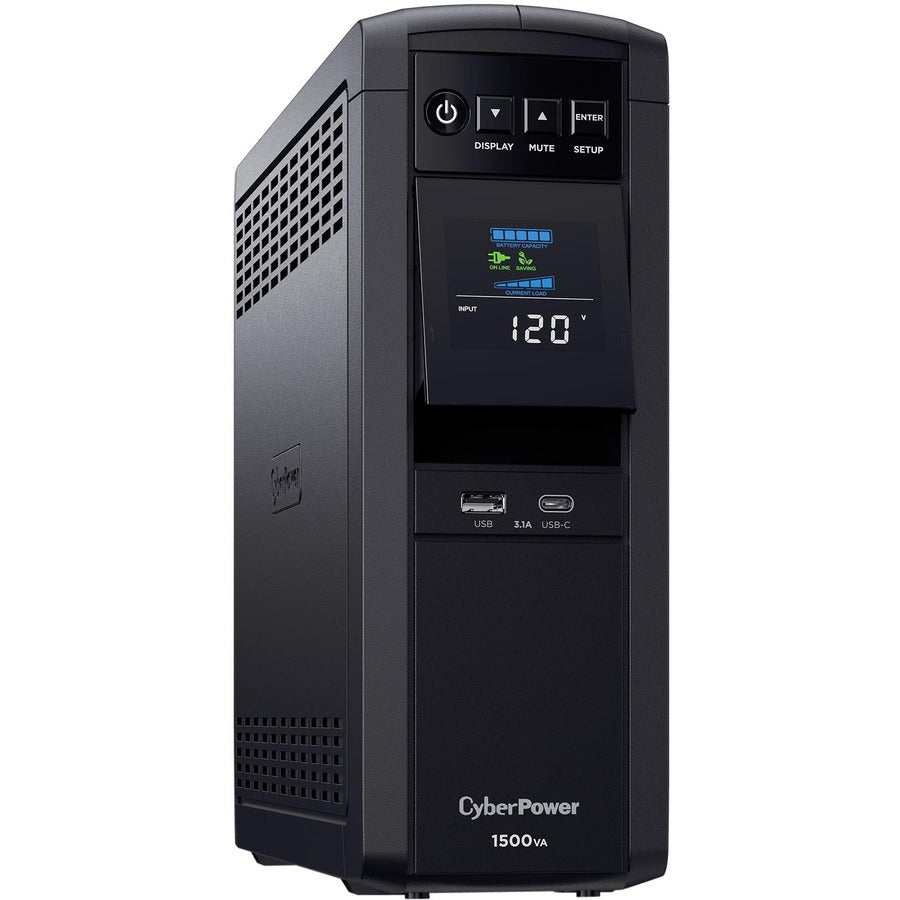 CyberPower PFC Sinewave CP1500PFCLCD - Capacité : 1500VA / 1000W CP1500PFCLCD
