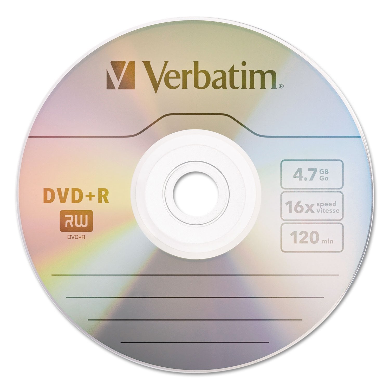 Verbatim 16x DVD+R Media 95037-6X50PK