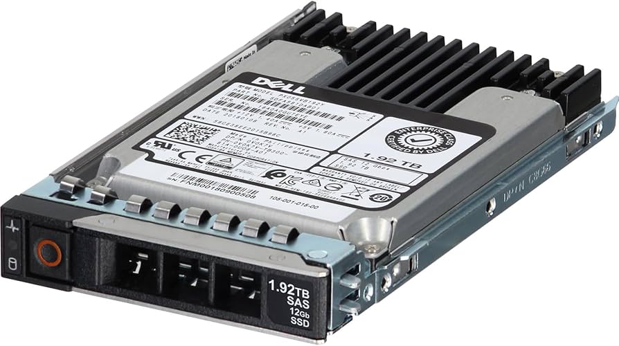 Dell 1.92 TB Solid State Drive - 2.5" Internal - SAS (12Gb/s SAS) - Read Intensive 345-BBVJ