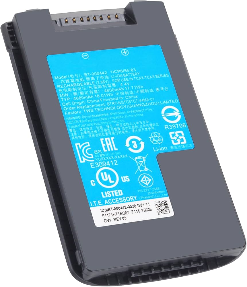Zebra Battery BTRY-NGTC5TC7-44MA-10