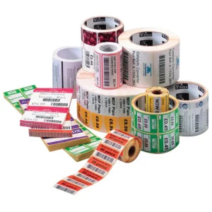 Zebra Label Paper 4 x 6in Thermal Transfer Zebra Z-Select 4000T 1 in core 82868