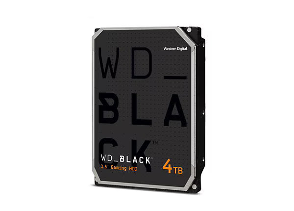 WD Black WD4006FZBX 4 TB Desktop Hard Drive - 3.5" External - SATA (SATA/600) - Conventional Magnetic Recording (CMR) Method - Black WD4006FZBX