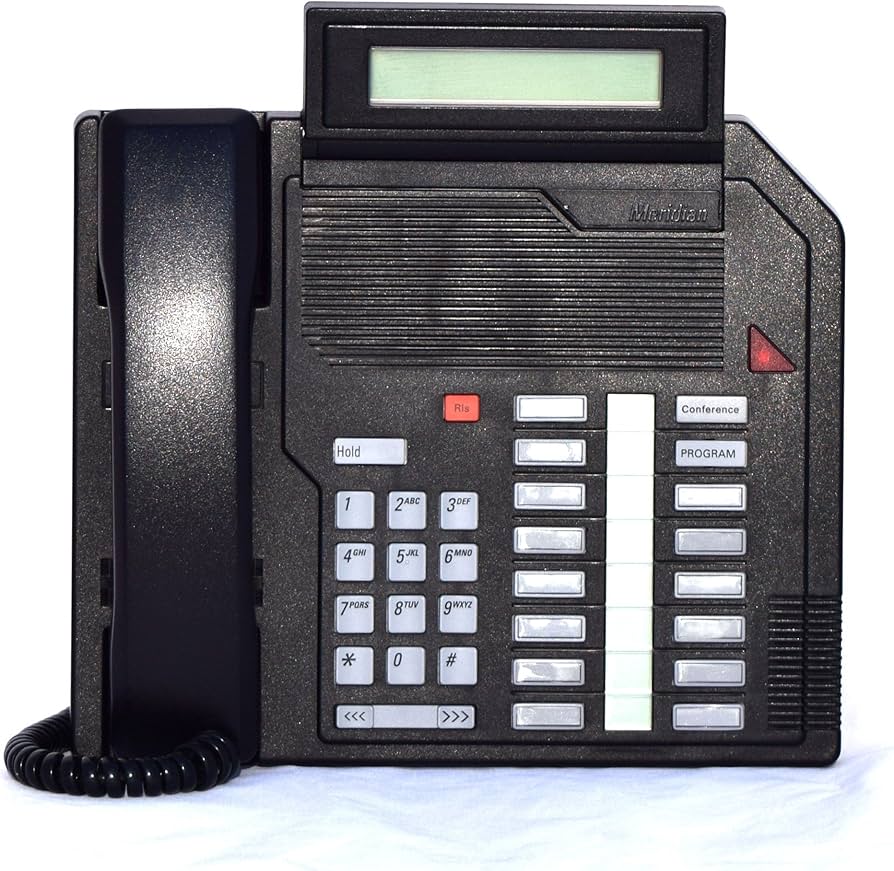 Téléphone numérique Centrex Aastra / Mitel M5316 - Noir - Remis à neuf