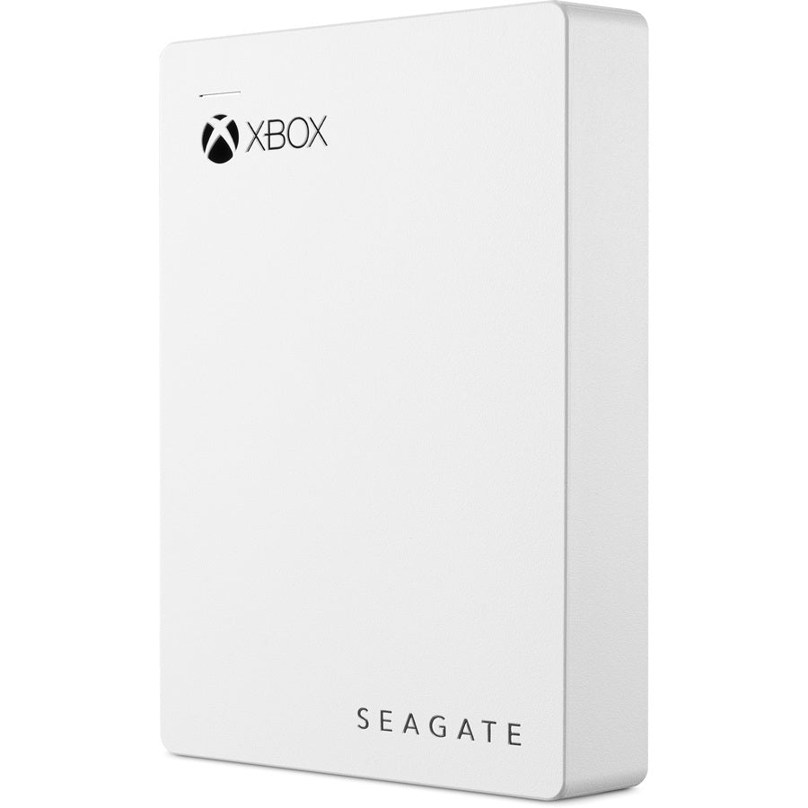 Seagate Game Drive STEA4000407 4 TB Portable Hard Drive - External - White STEA4000407