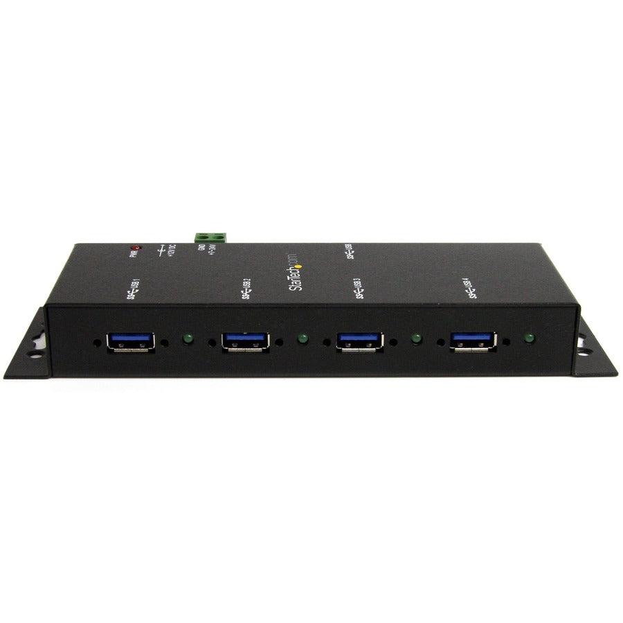 StarTech.com Hub USB 3.0 industriel 4 ports - Montable - Hub USB robuste ST4300USBM