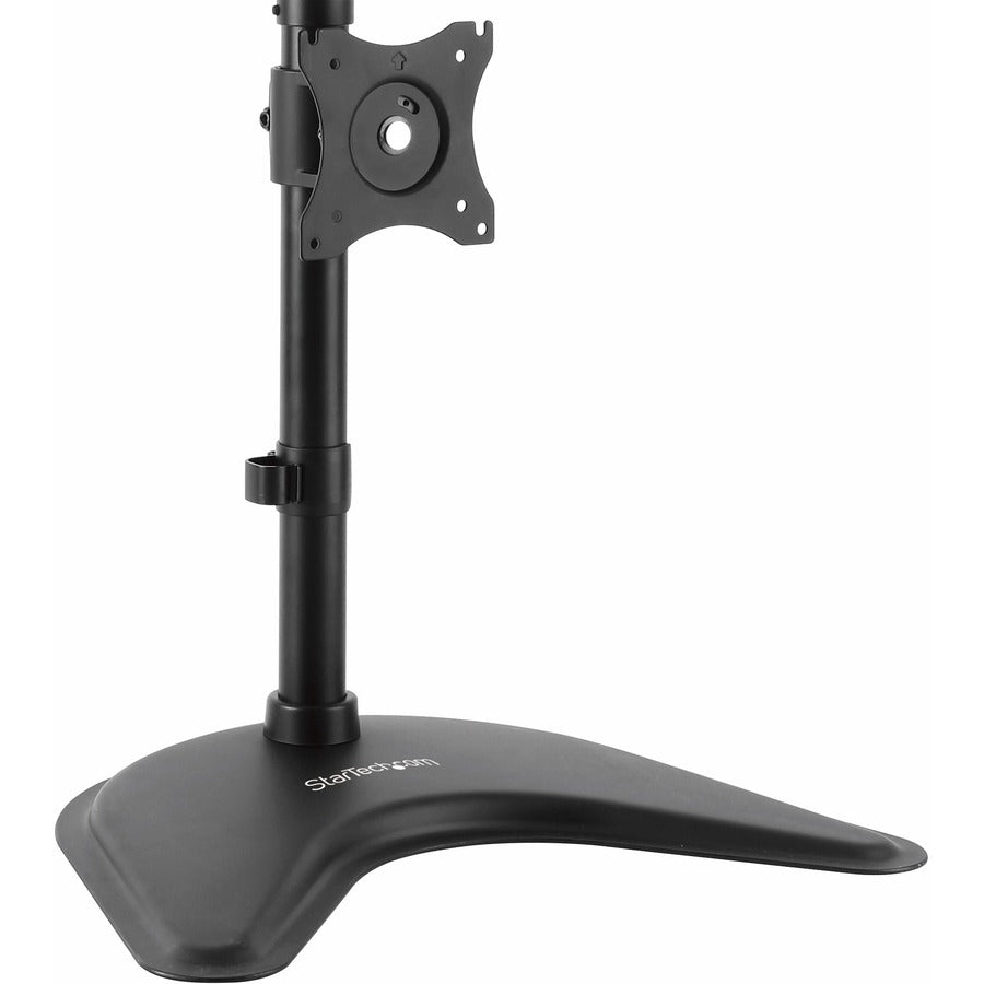 StarTech.com Vertical Dual Monitor Stand - Heavy Duty Steel - Monitors up to 27" - Vesa Monitor - Computer Monitor Stand ARMBARDUOV