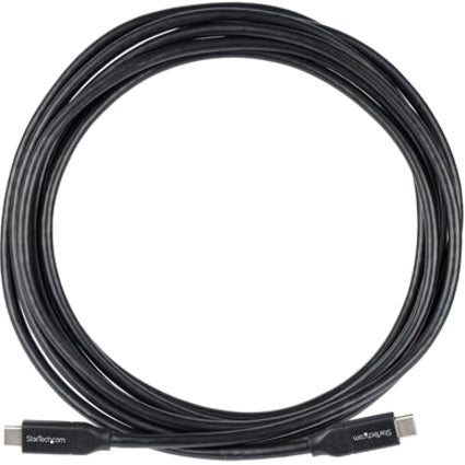 StarTech.com USB-C to USB-C Cable w/ 5A PD - M/M - 3 m (10 ft.) - USB 2.0 - USB-IF Certified USB2C5C3M