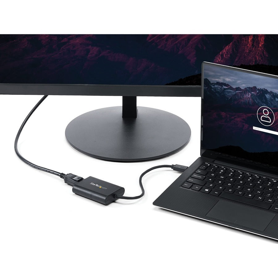 StarTech.com Adaptateur USB vers DisplayPort - Adaptateur vidéo USB vers DP 4K - USB 3.0 - 4K 30 Hz USB32DPES2