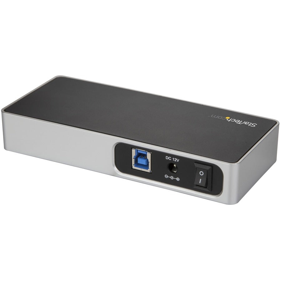 StarTech.com Hub USB C 7 ports avec charge rapide - 5x USB-A et 2x USB-C (USB 3.0 SuperSpeed 5Gbps) - Hub adaptateur USB 3.1 Gen 1 - Auto-alimenté HB30C5A2CSC