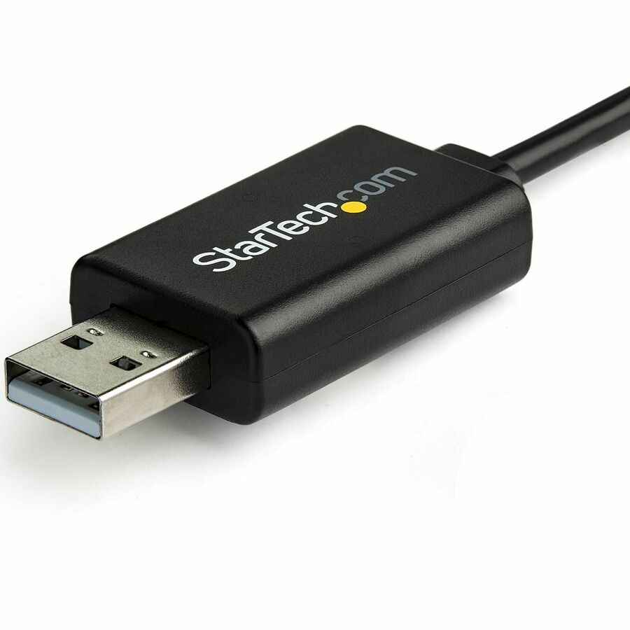 StarTech.com 6 ft. / 1.8 m Cisco USB Console Cable - USB to RJ45 Rollover Cable - Transfer rates up to 460Kbps - M/M - Windows®, Mac and Linux® Compatible ICUSBROLLOVR