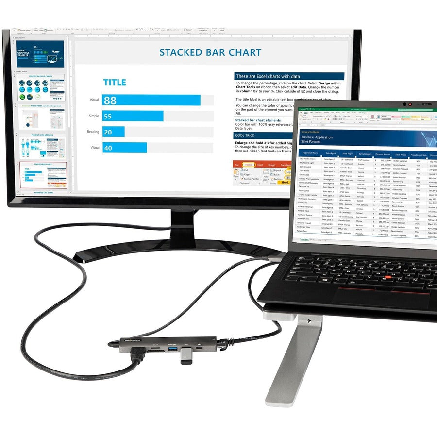 StarTech.com Docking Station DKT30CHSDPD1