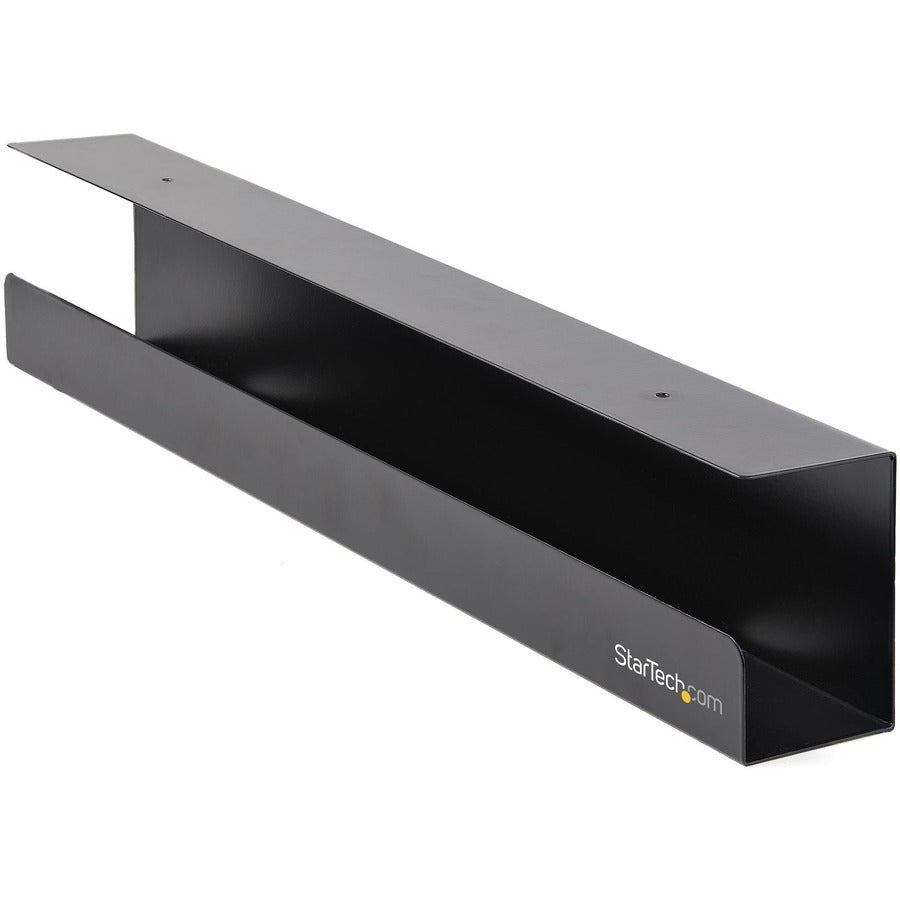 Under Desk Cable Management Tray, Cable Tray Organizer/Manager, Desk/Table Mount, Cord/Power Strip Holder, 23-1/2"L x 4-1/2"D UDCMTRAY