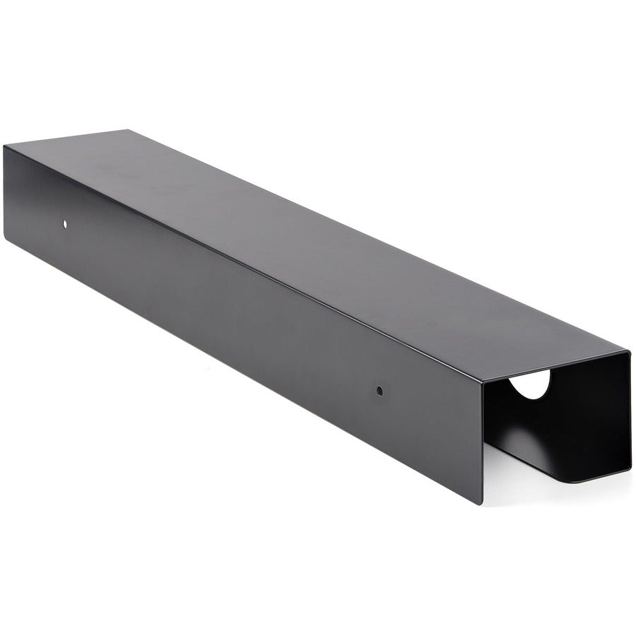 Under Desk Cable Management Tray, Cable Tray Organizer/Manager, Desk/Table Mount, Cord/Power Strip Holder, 23-1/2"L x 4-1/2"D UDCMTRAY