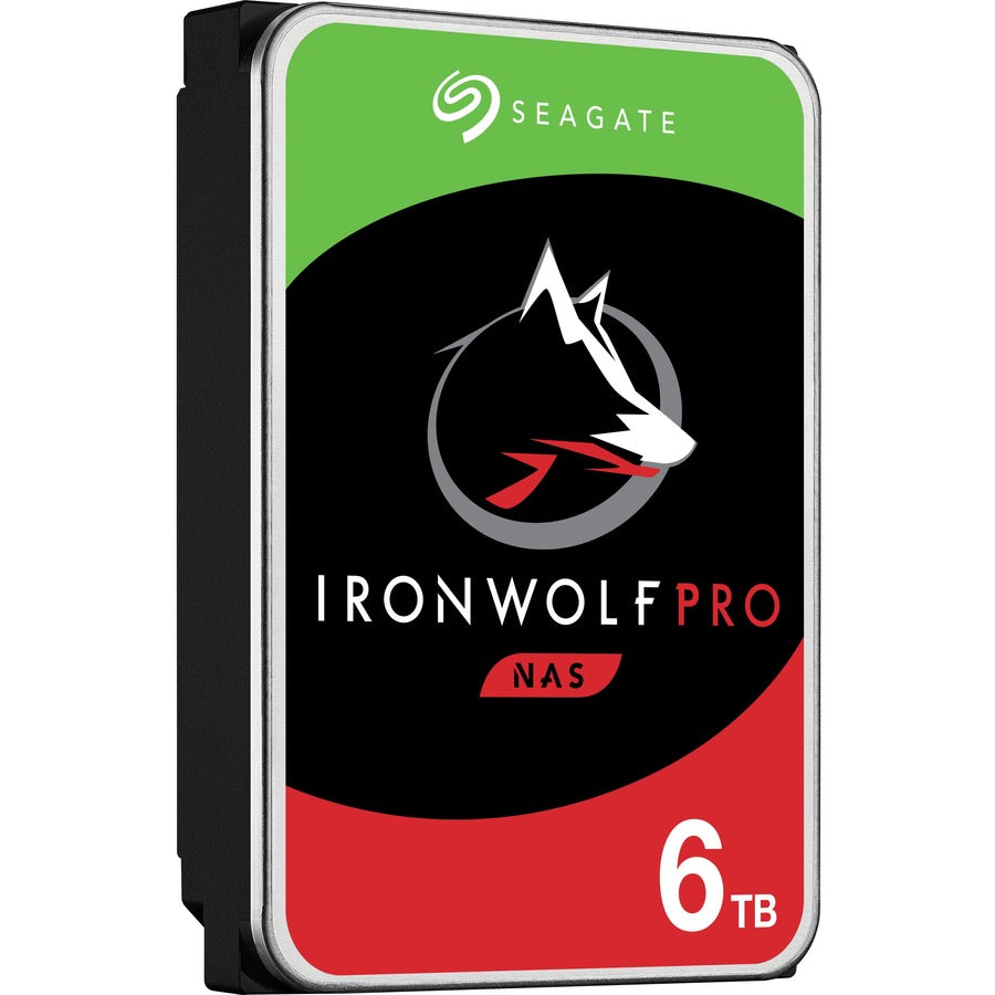 Seagate IronWolf Pro ST6000NE000 6 TB Hard Drive - 3.5" Internal - SATA (SATA/600) - Conventional Magnetic Recording (CMR) Method ST6000NE000