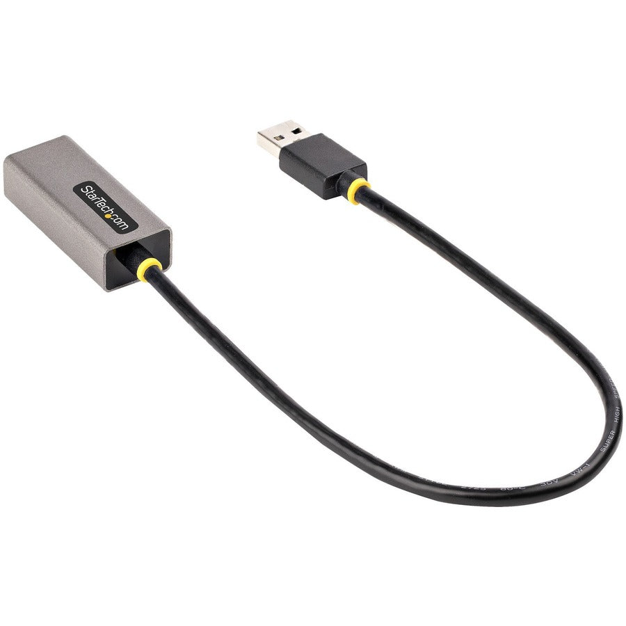 StarTech.com Adaptateur USB vers Ethernet, USB 3.0 vers 10/100/1000 Gigabit Ethernet LAN, câble attaché 11,8 pouces/30 cm, adaptateur USB vers RJ45 USB31000S2