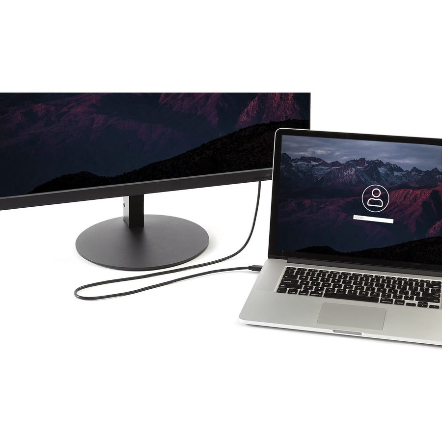 StarTech.com 6ft (2m) Mini DisplayPort to DisplayPort 1.2 Cable, 4K x 2K mDP to DisplayPort Adapter Cable, Mini DP to DP Cable for Monitor MDP2DPMM6