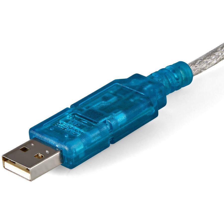 StarTech.com Adaptateur USB vers série - Prolific PL-2303 - 3 pieds / 1 m - DB9 (9 broches) - Câble adaptateur USB vers RS232 - USB série ICUSB232SM3