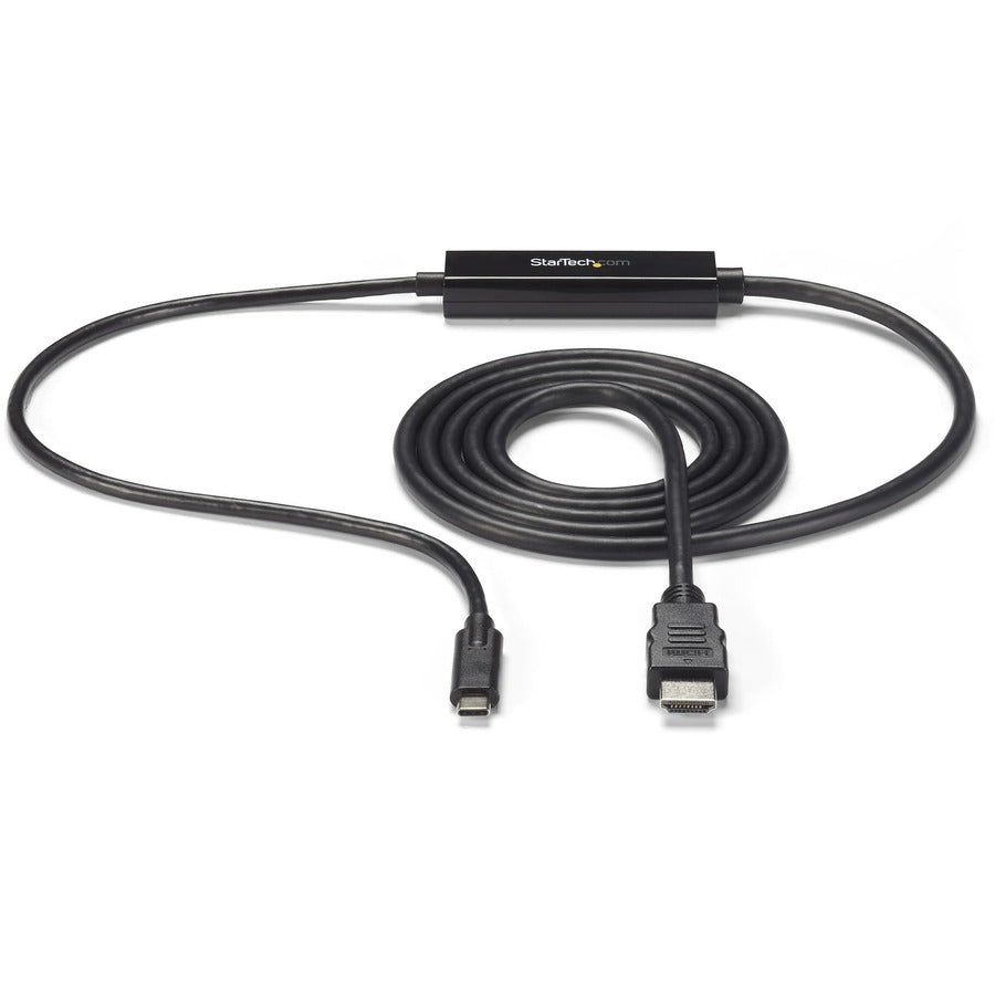 StarTech.com USB to HDMI Cable 6 ft 2m USB-C to HDMI 4K 60Hz USB Type to HDMI Computer Monitor Cable CDP2HDMM2MB