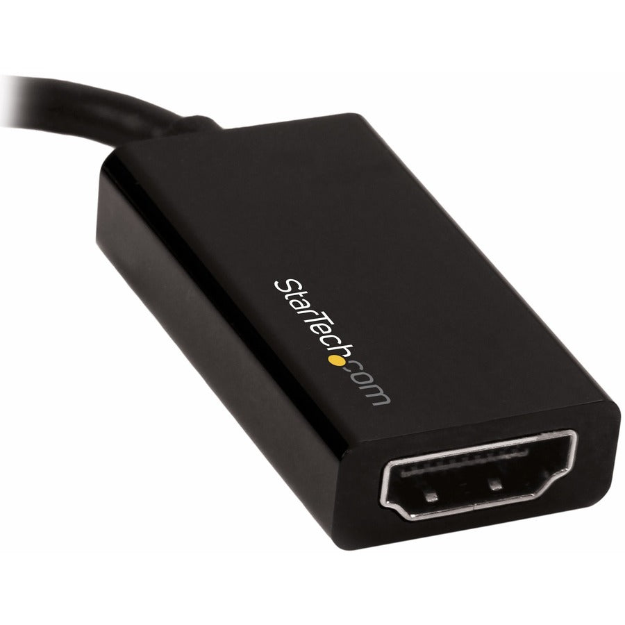 StarTech.com Mini DisplayPort to HDMI Adapter - 4K mDP to HDMI Converter - UHD 4K 60Hz MDP2HD4K60S