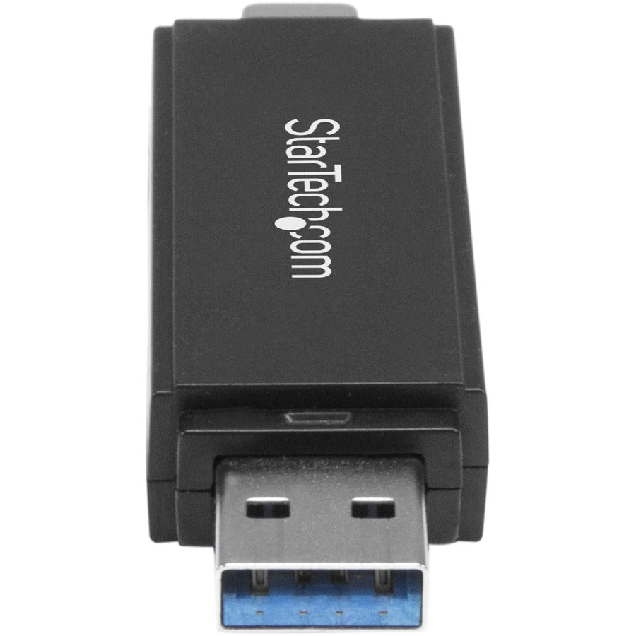 Star Tech.com USB 3.0 Memory Card Reader for SD and microSD Cards - USB-C and USB-A - Portable USB SD and microSD Card Reader SDMSDRWU3AC