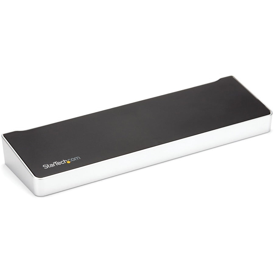 StarTech.com Station d'accueil USB C 4K - Station d'accueil pour triple moniteur UHD 4K - Mac et Windows - USB C vers HDMI et DisplayPort - 60 W PD 5 ports USB 3.0 DK30CH2DPPD