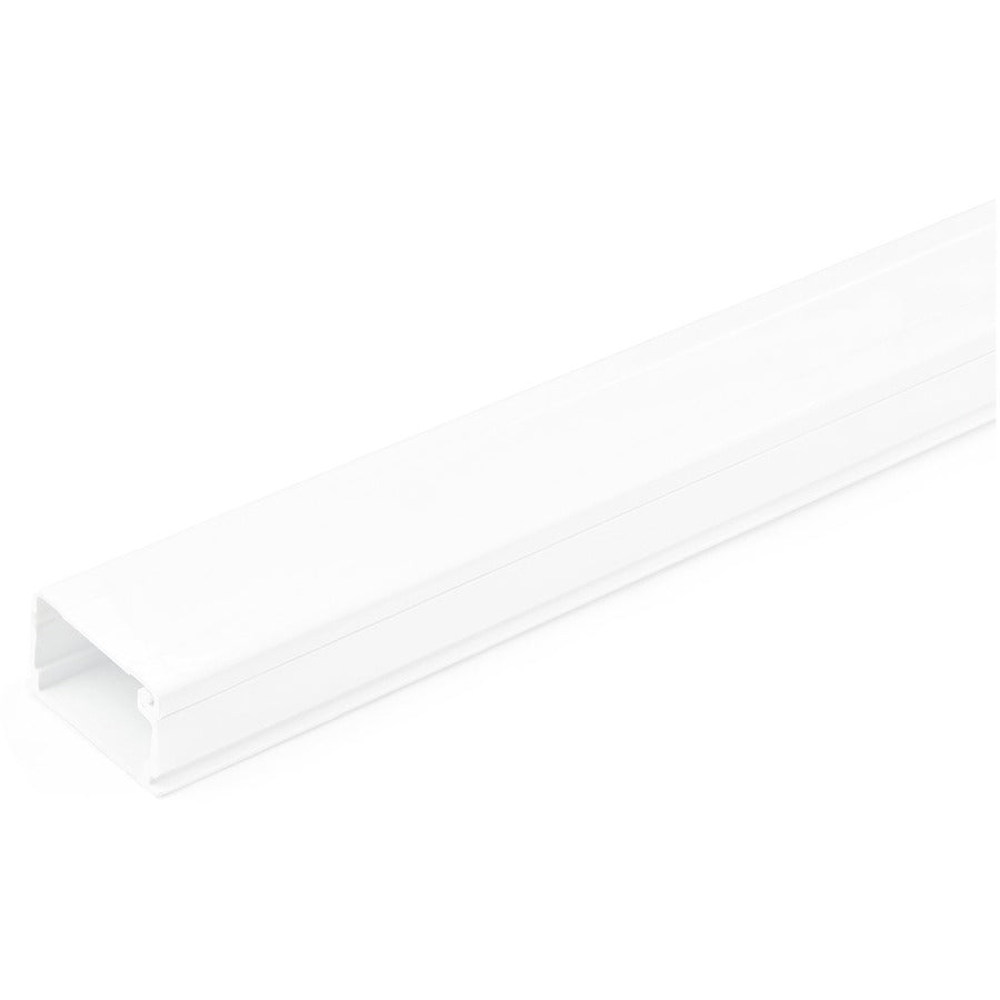 StarTech.com Chemin de câbles avec ruban adhésif/couvercle 1-1/8"(32 mm) l x 3/4" (20 mm) H x 6 pi (1,8 m) de longueur, cache-câble réseau, homologué UL CBMOWD3220