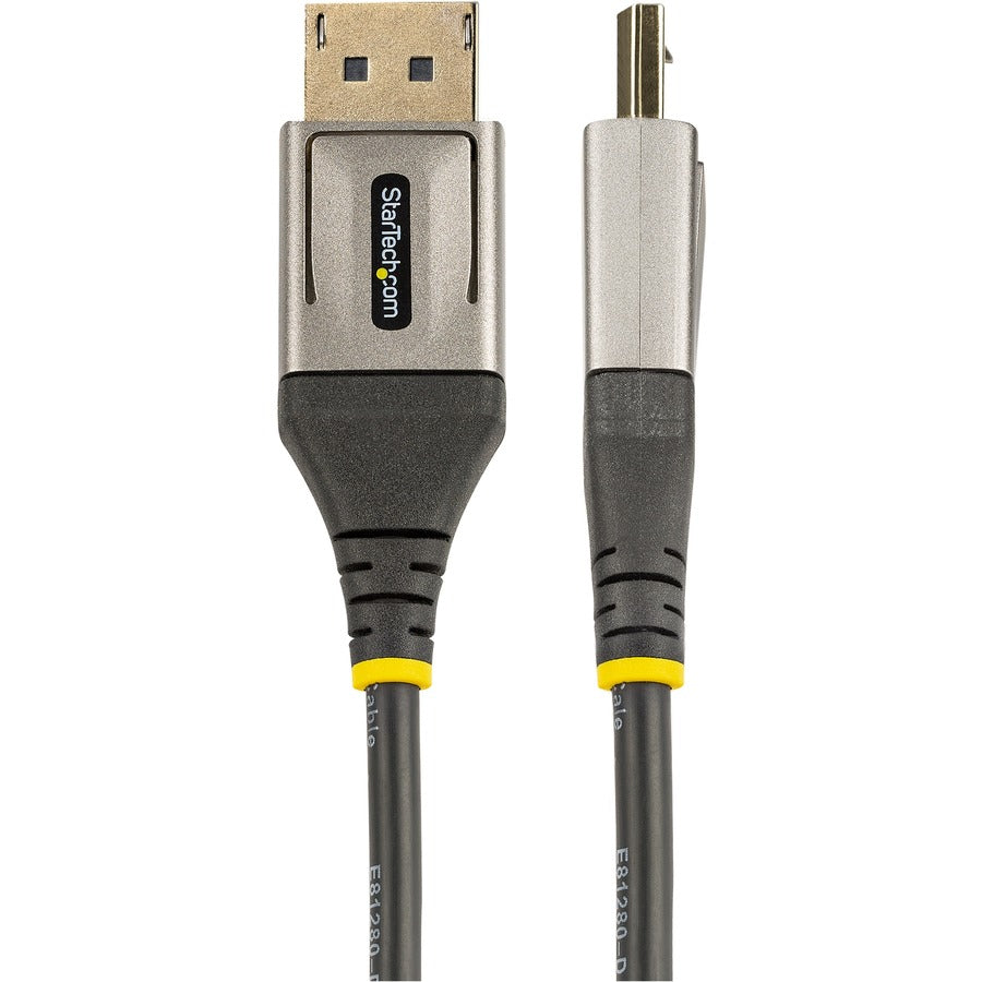 StarTech.com Câble DisplayPort 1.4 certifié VESA de 1 m, 8K 60 Hz HDR10, vidéo UHD 4K 120 Hz, cordon de moniteur DP vers DP, câble DP 1.4, M/M DP14VMM1M