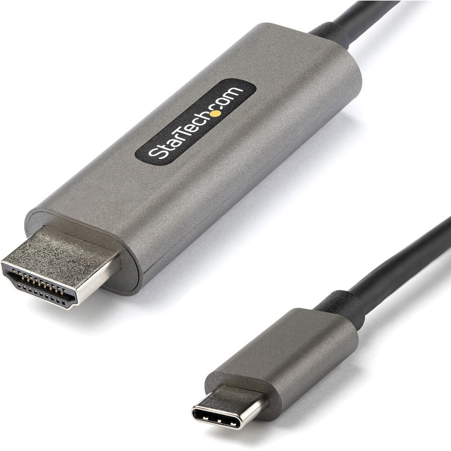 StarTech.com Câble USB C vers HDMI de 5 m 4K 60 Hz avec HDR10, câble adaptateur vidéo Ultra HD USB Type-C vers HDMI 2.0b, DP 1.4 Alt Mode HBR3 CDP2HDMM5MH