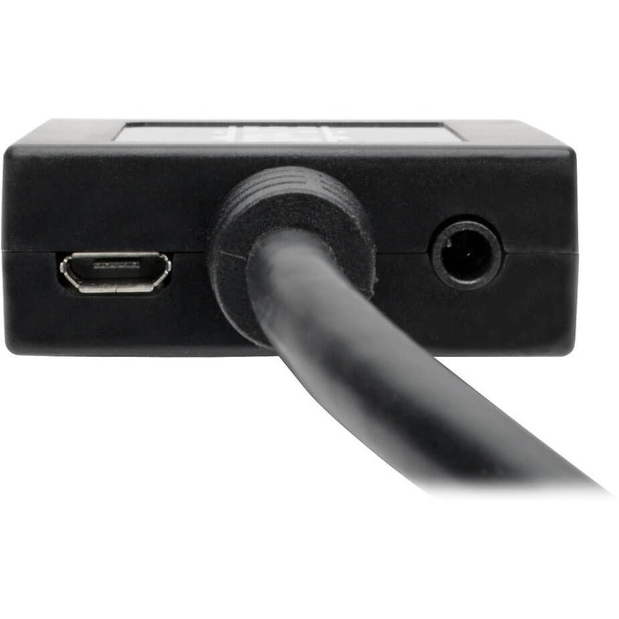 Convertisseur adaptateur Tripp Lite 6 pouces HDMI vers VGA avec audio vidéo pour Ultrabook/ordinateur portable/ordinateur de bureau 6" P131-06N