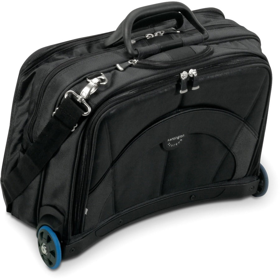 Kensington Contour Étui de transport (à roulettes) pour ordinateur portable 17" - Noir, Gris K62348A