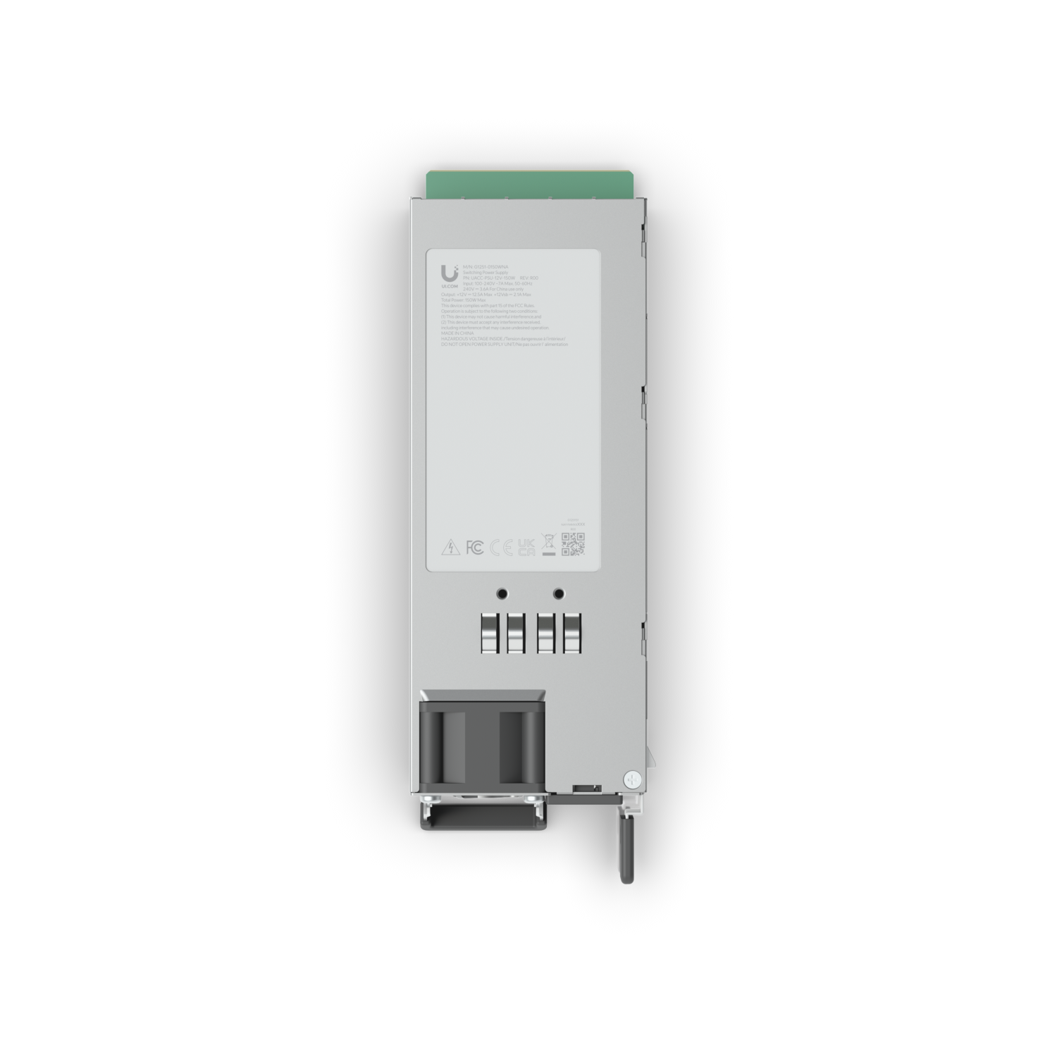 Ubiquiti Hot Swappable Power Module UACC-PSU-12V-150W