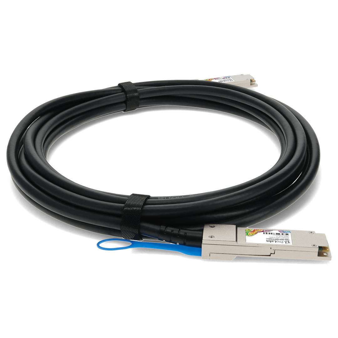 Ruckus Wireless 40GbE Direct Attach QSFP+ to QSFP+ Passive Copper Cable, 3m E40G-QSFP-QSFP-P-0301