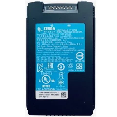 Zebra Battery BTRY-NGTC5TC7-44MA-10