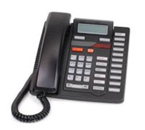 Nortel / Aastra M9216 1 Line Analog Desk Phone - Black - Refurbished
