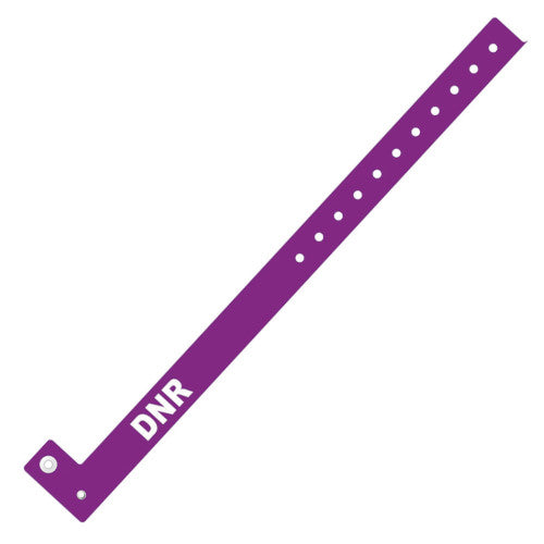 Zebra Slim Alert Wristband PS-DNR-PUR