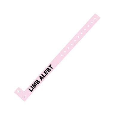 Zebra Slim Alert Wristband PS-LIMBALERT-PNK