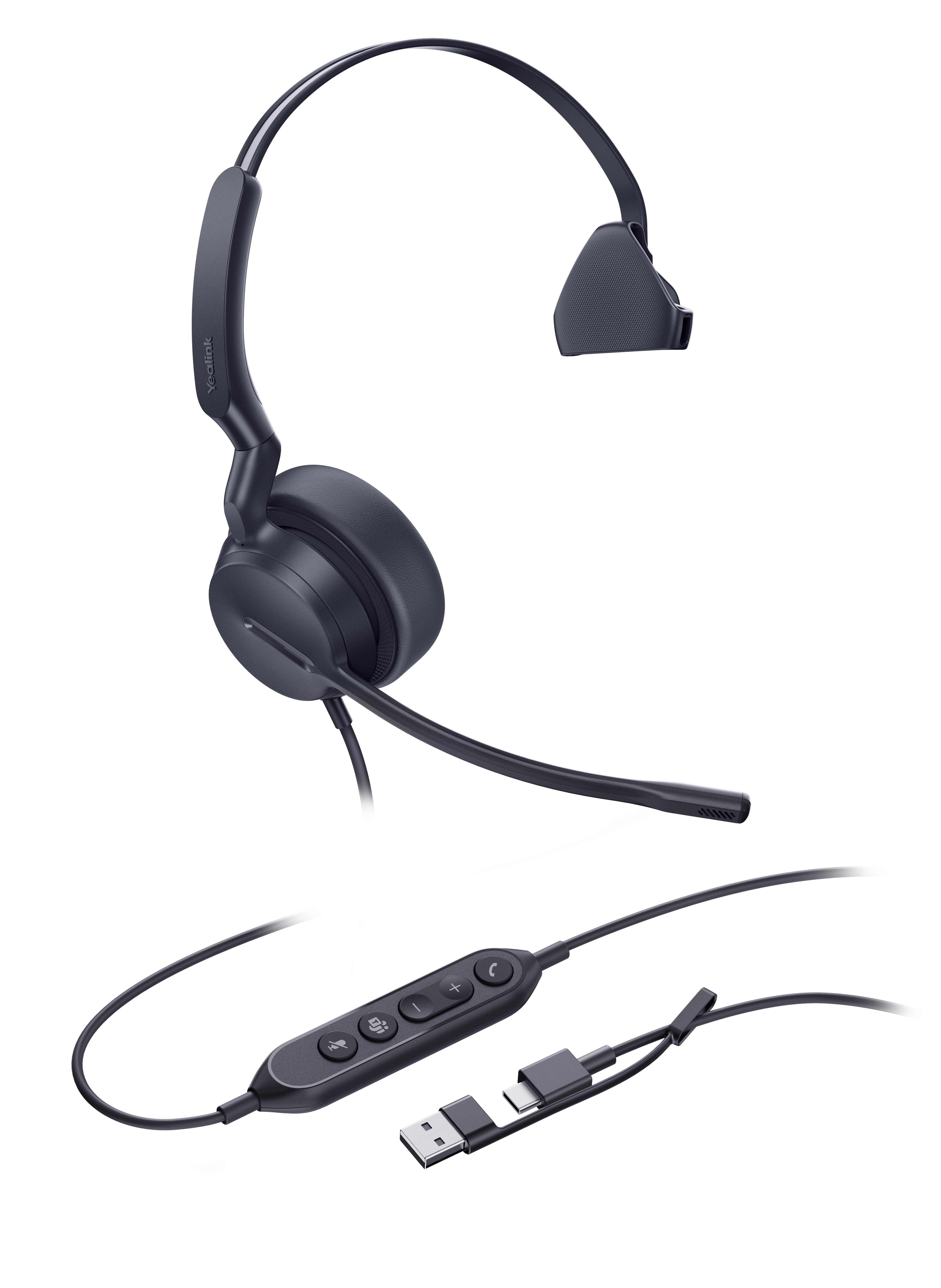 Yealink UH44 Mono Teams USB-C/A