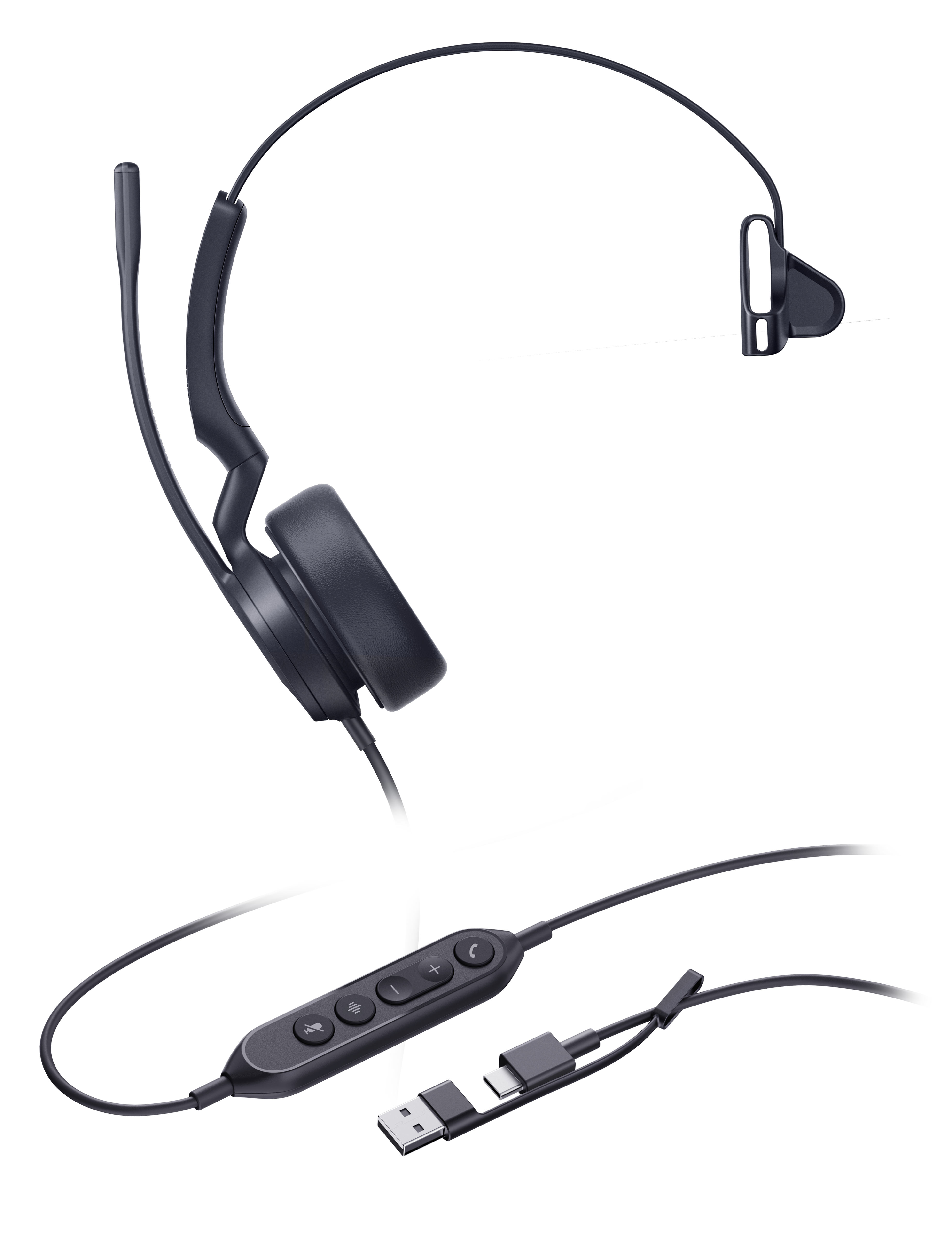 Yealink UH44 Mono UC USB-C/A