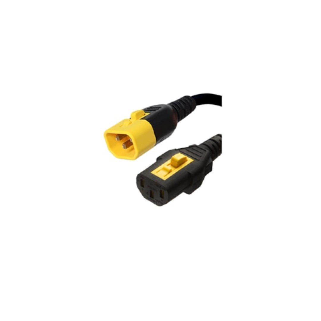 APC by Schneider Electric Power Cord Kit (6 ea), Locking, C13 to C14, 1.8m, North America AP8706S-NA