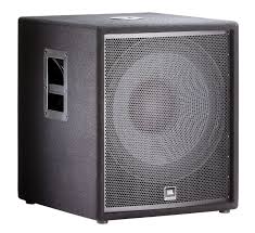 JBL Professional JRX218S Pole Mount Woofer - 350 W RMS - Black JRX218S