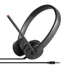 Lenovo Stereo Analog Headset 4XD0K25030
